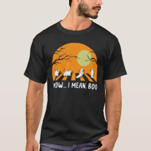Miau, ich meine Boo Schwarze Katze Boo geht Hallo T-Shirt