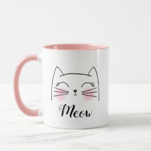 Miau Kätzchen Katze Tasse