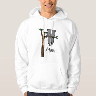 MIAU KATZE AUF BAUM HOODIE