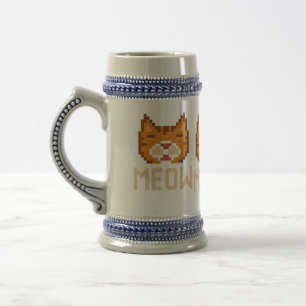 Miau-Katze Bierglas