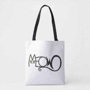Miau-Katzen-Typografie