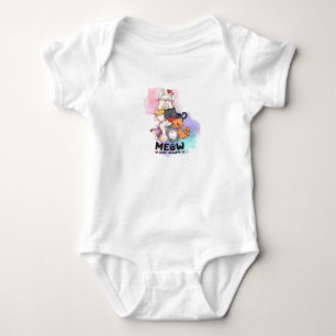 Miau Katzenliebe immer Baby Strampler