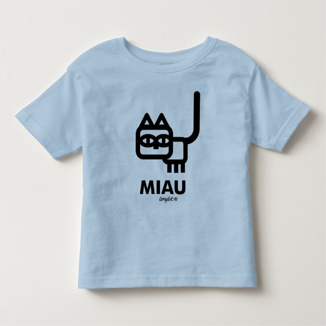 miau kleinkind t-shirt (Vorderseite)