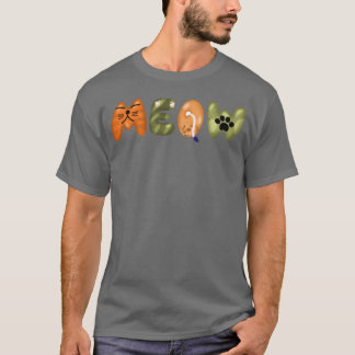 Miau lustig T-Shirt