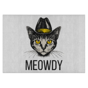 Miau Lustige Katze Schneidebrett
