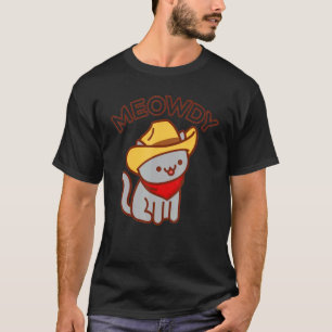 Miau Miezekatze Mashup Zwischen Miau Und Hallo T-Shirt