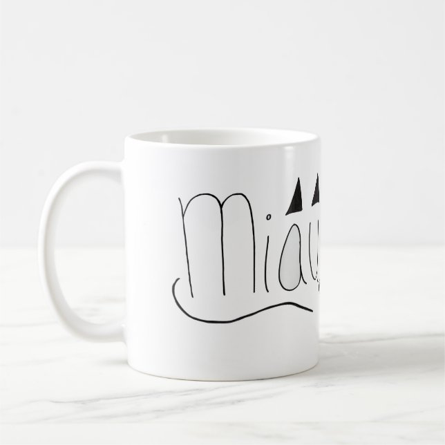 Miau! Mugg Tasse (Links)