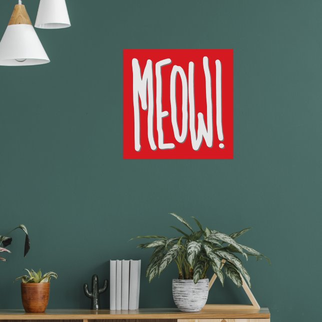 Miau! Poster (Wohnzimmer 1)