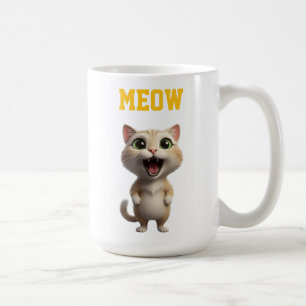 Miau Süße Katzen Tasse