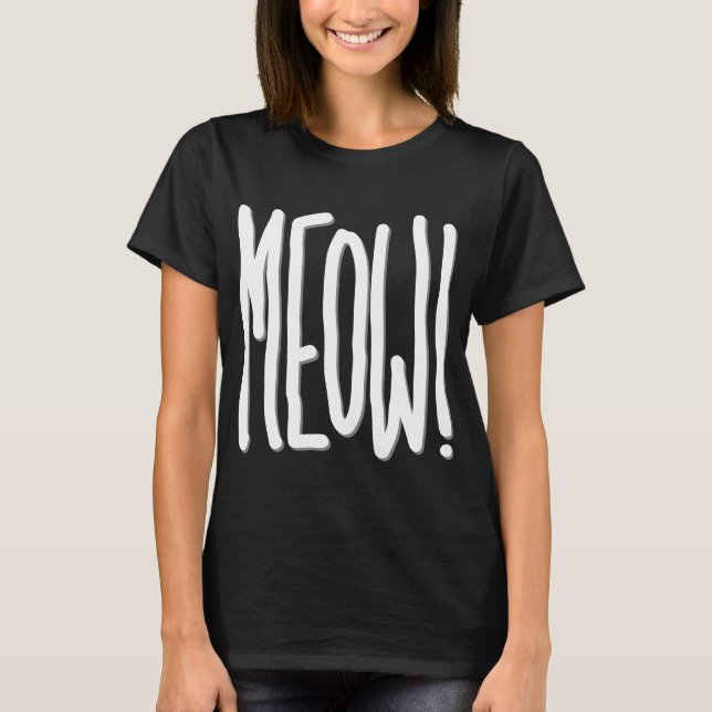 Miau! T-Shirt (Vorderseite)
