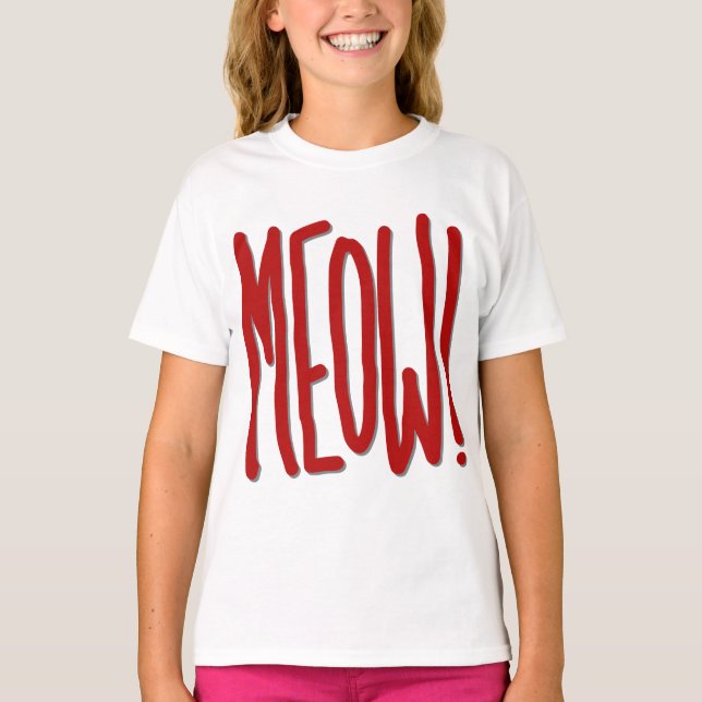Miau! T-Shirt (Vorderseite)