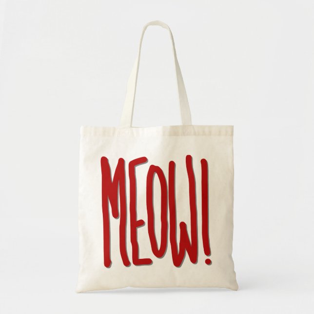 Miau! Tragetasche (Vorne)
