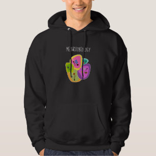 Miaucrobiologie Wissenschaft Biologe Bakterien Kat Hoodie
