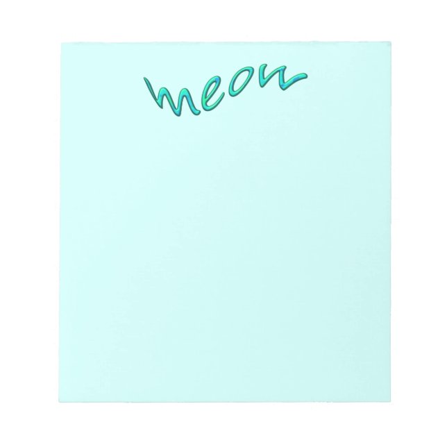 miauen notizblock (Vorderseite)