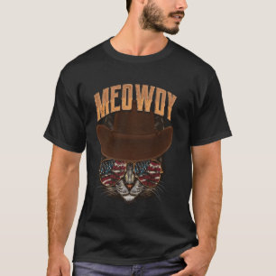 Miauige Volksmusik-Western-Lifestyle-Country-Musik T-Shirt