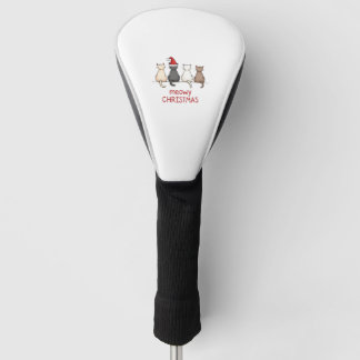 Miauiges Katzenweihnachten Süße Kätzchen Katzen We Golf Headcover