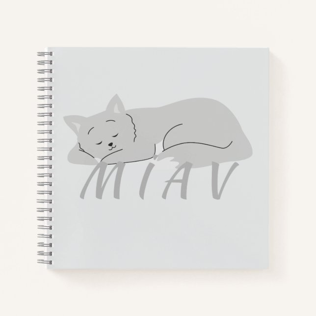 MIAV | EIN WEICHES DESIGN NOTIZBUCH (Vorderseite)