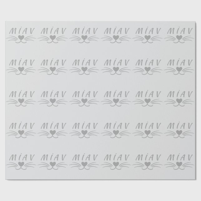 MIAV | Tierliebhaber Geschenkpapier (Flach)