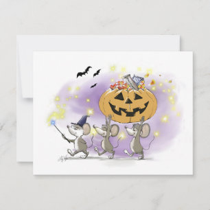 Mic, Mac & Moe's Happy Halloween Holiday Einladung