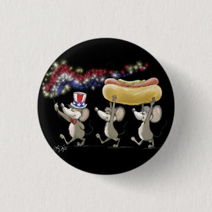 Mic, Mac und Moe's 4. Juli Nacht Picnic Button