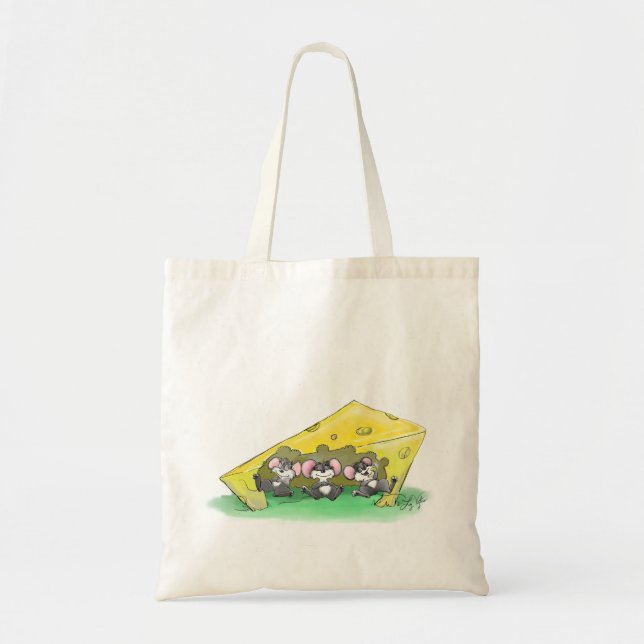 Mic, Mac und Moe's Fest der Erntedank Art Tragetasche (Vorne)