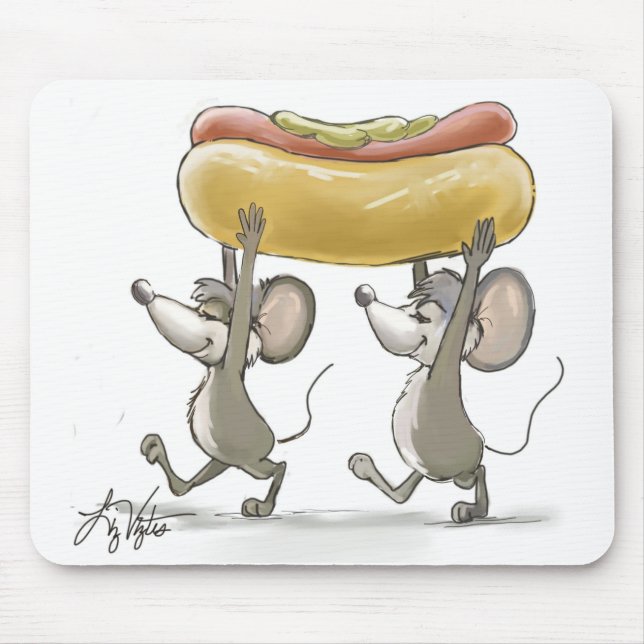Mic & Mac's Picnic Mousepad (Vorne)