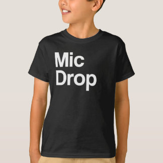 Mic-Tropfen-Familien-T-Shirt T-Shirt