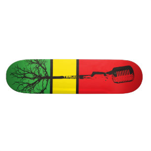 "MIC WURZELT " SKATEBOARD