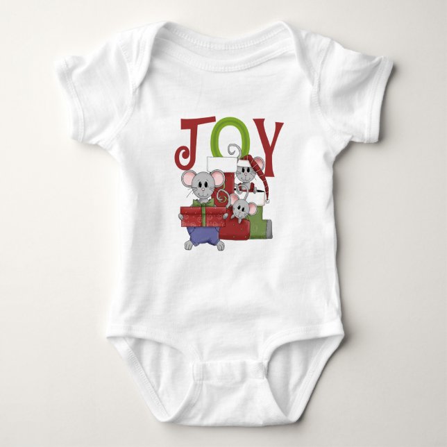 Mice JOY Weihnachtsgeschenke T - Shirt (Vorderseite)