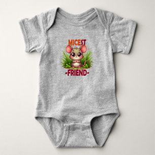 Micest Friend lustige Puppe Niedlich Baby Maus Car Strampler
