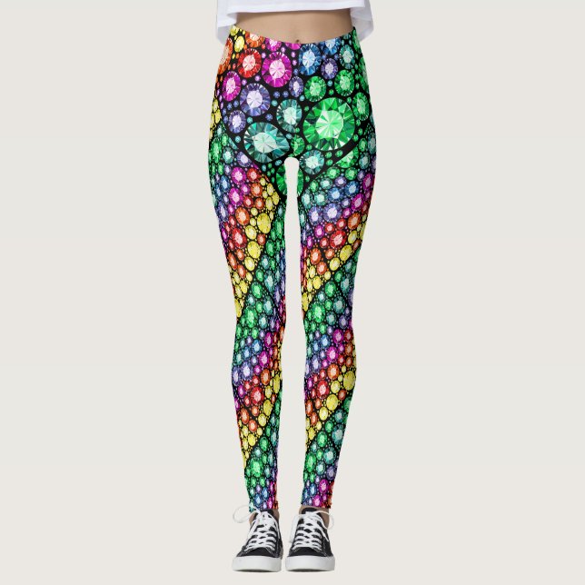 Mich drei Pop Mode-Leggings aufblähen Leggings (Vorderseite)