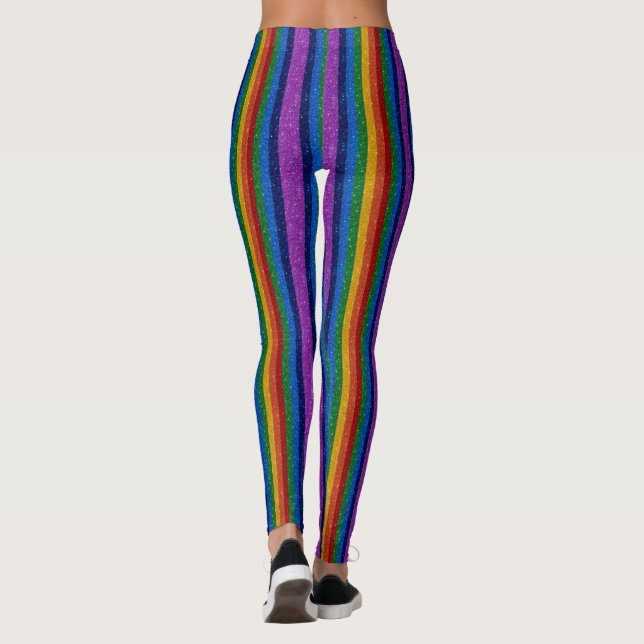 Mich in Zazzle-Leggings aufreißen Leggings (Rückseite)