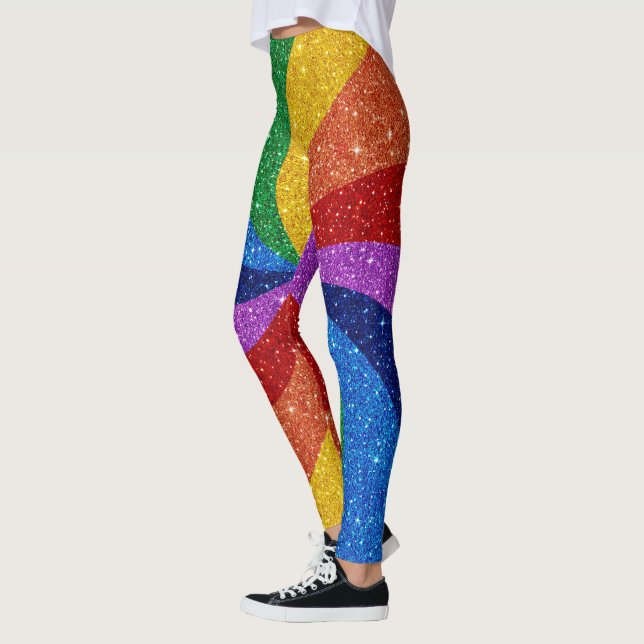 Mich in Zazzle-Leggings aufreißen Leggings (Links)