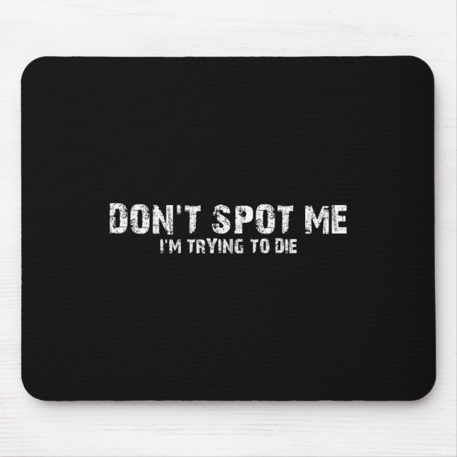 Mich nicht entdecken1  mousepad (Vorne)