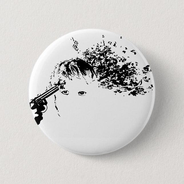 mich sanft töten button (Vorderseite)