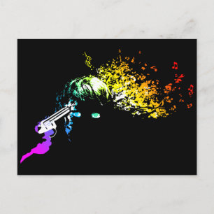 mich sanft töten postkarte