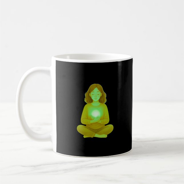 Mich selbst langsam heilen • Ästhetische Selbstber Kaffeetasse (Links)