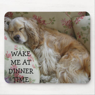 "MICH ZUM ABENDESSEN WECK" MUSTERPAD MOUSEPAD