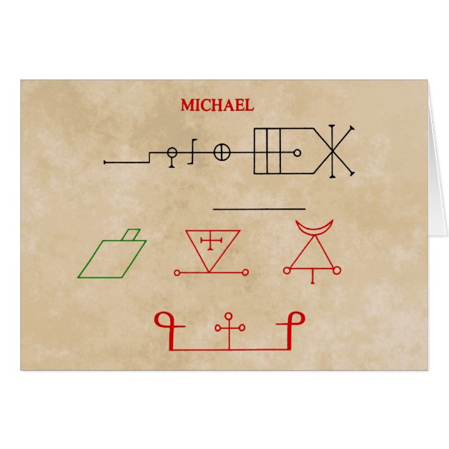 MICHAEL (Vorderseite (Horizontal))