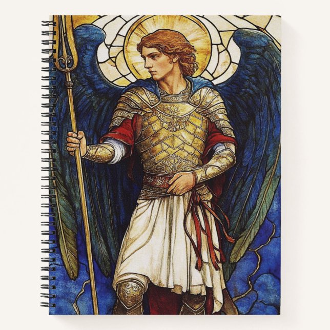 Michael - Archangel Notizbuch (Vorderseite)