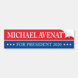 Michael Avenatti für Präsidenten 2020 Autoaufkleber