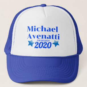 Michael Avenatti für Präsidenten 2020 - blauer Truckerkappe