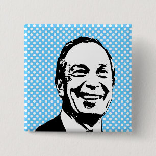 Michael Bloomberg Button