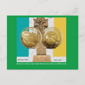 Michael Collins 1922-2022 Irish Postcard Postkarte