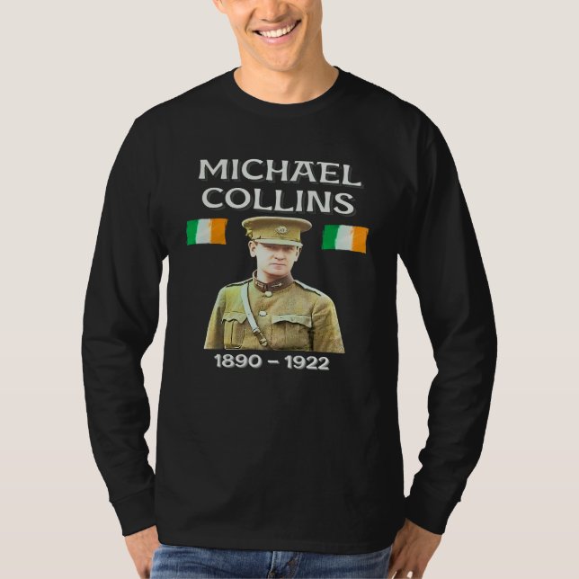 Michael Collins Irish Rebel Irish Free Staat T-Shirt (Vorderseite)