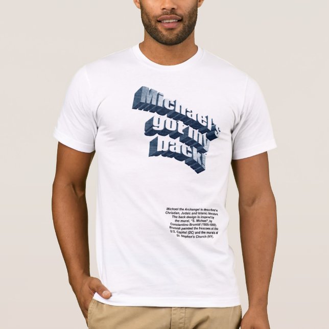 Michael der Erzengel T-Shirt (Vorderseite)