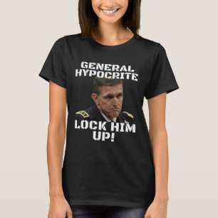 Michael Flynn schuldig Heuchler sperrt ihn ein Pol T-Shirt