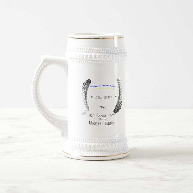 Michael Higgins Bierglas (Links)