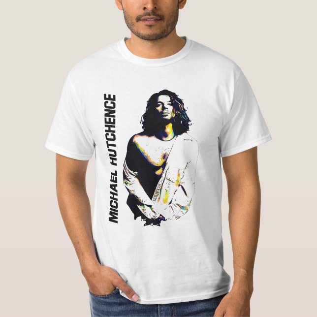 Michael Hutchence Musikkapelle T-Shirt (Vorderseite)