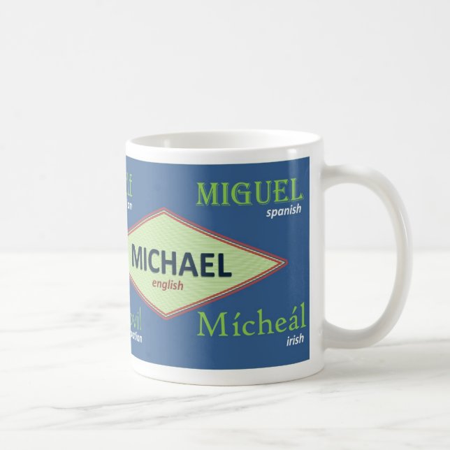 Michael-internationale NamensTasse Tasse (Rechts)